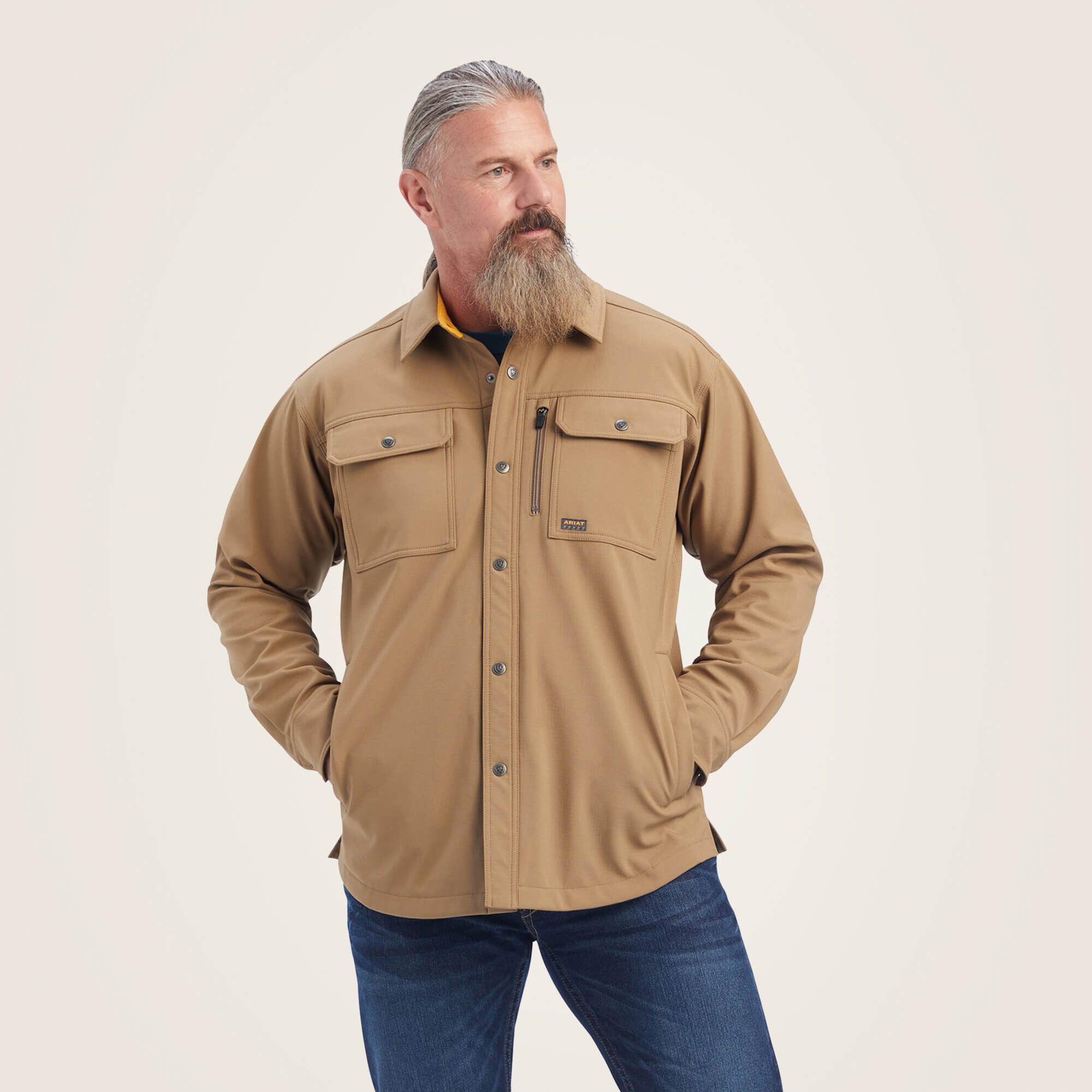 Men Rebar DuraStretch Utility Softshell Shirt Jacket | Ariat for sale