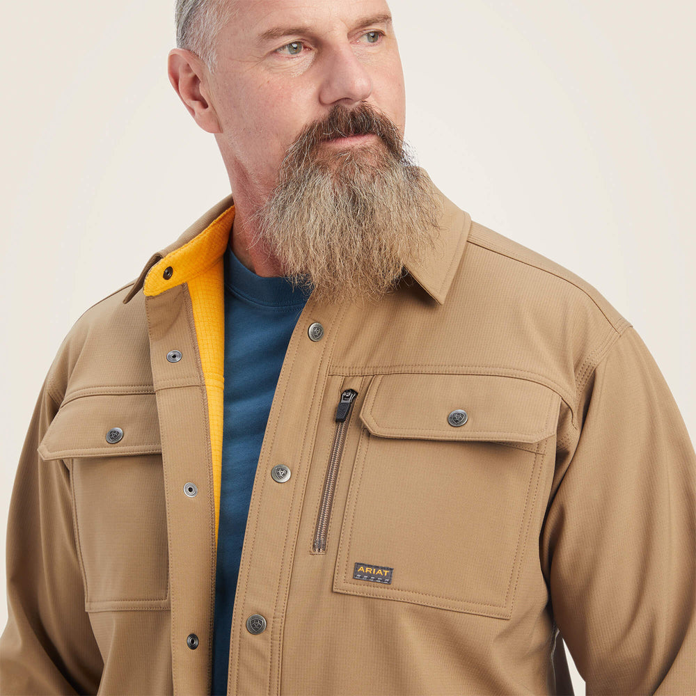 Men Rebar DuraStretch Utility Softshell Shirt Jacket | Ariat for sale