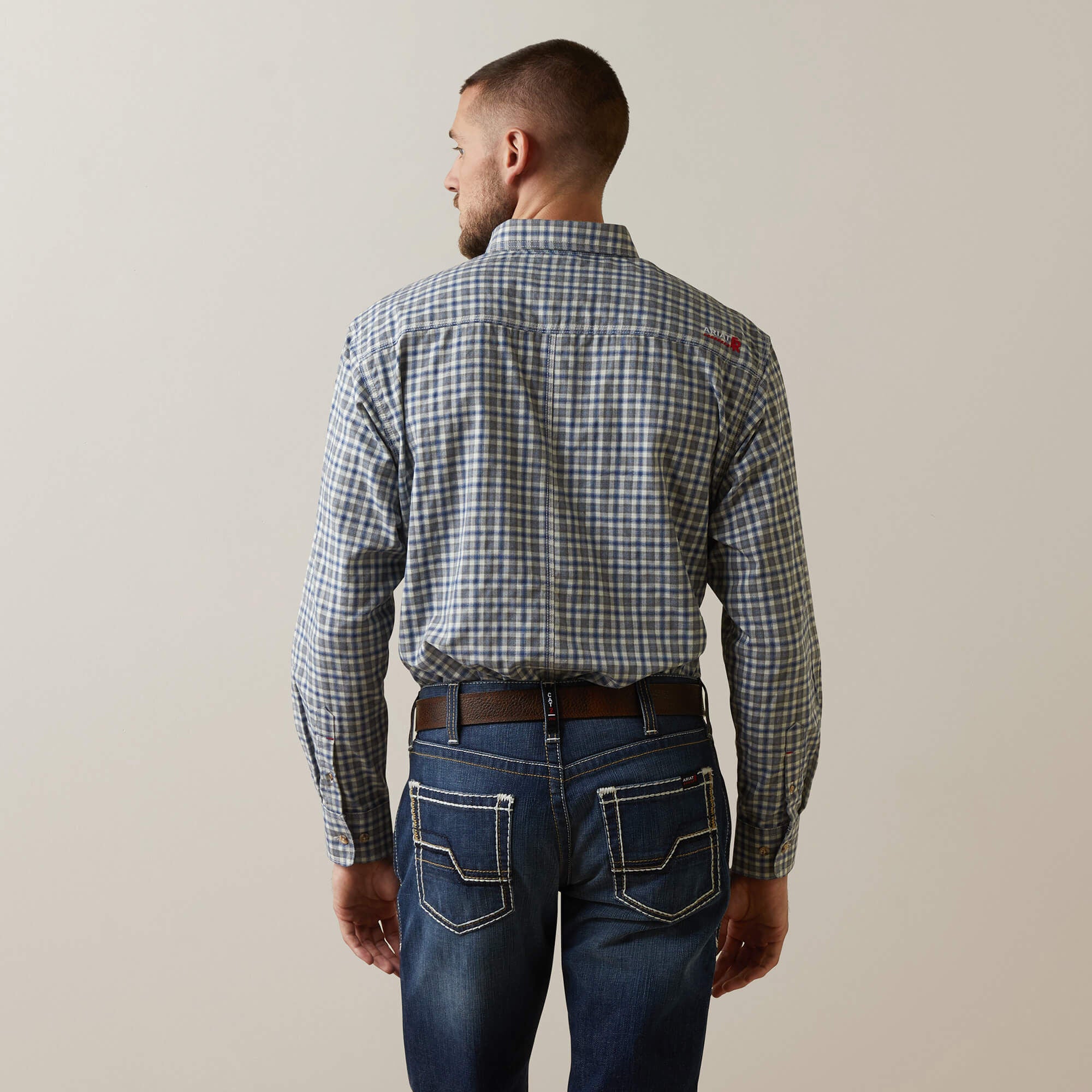 Men FR Plaid Featherlight Work Shirt | Ariat near me