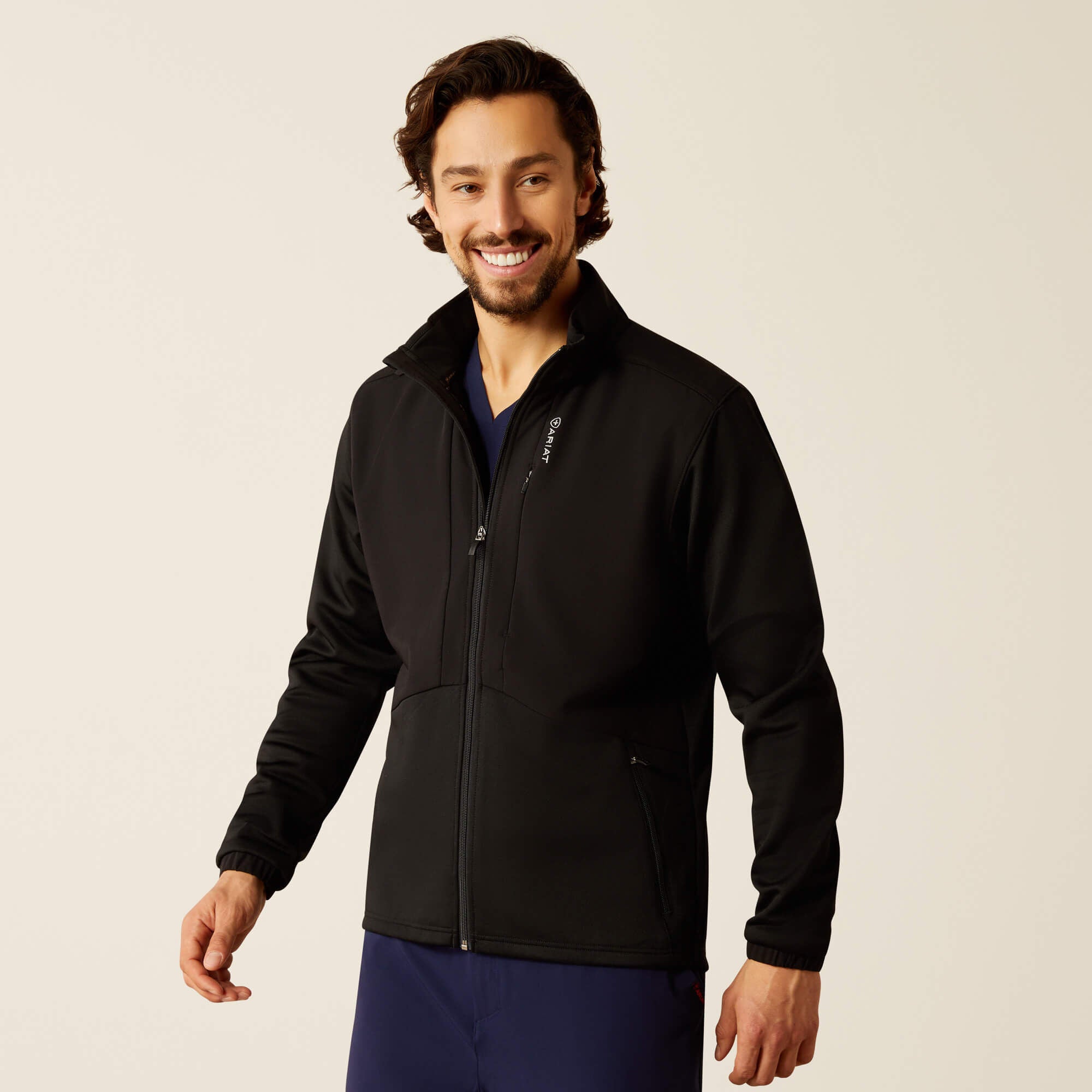 Men Galen Fleece Scrub Jacket | Ariat Online