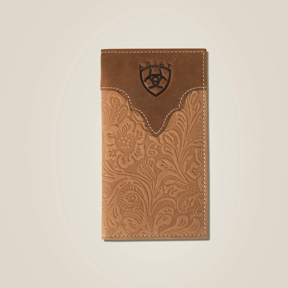 Men Tooled Leather Rodeo Wallet | Ariat for sale