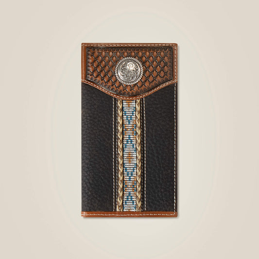 Men Braided Trim Rodeo Wallet | Ariat