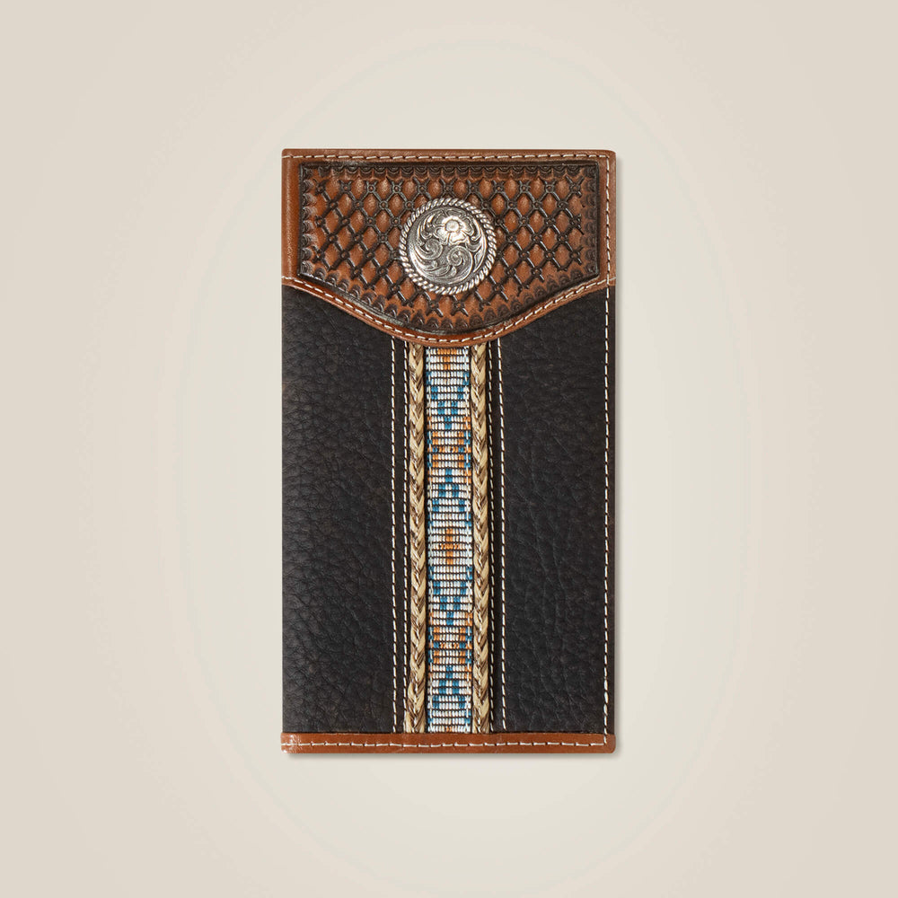 Men Braided Trim Rodeo Wallet | Ariat