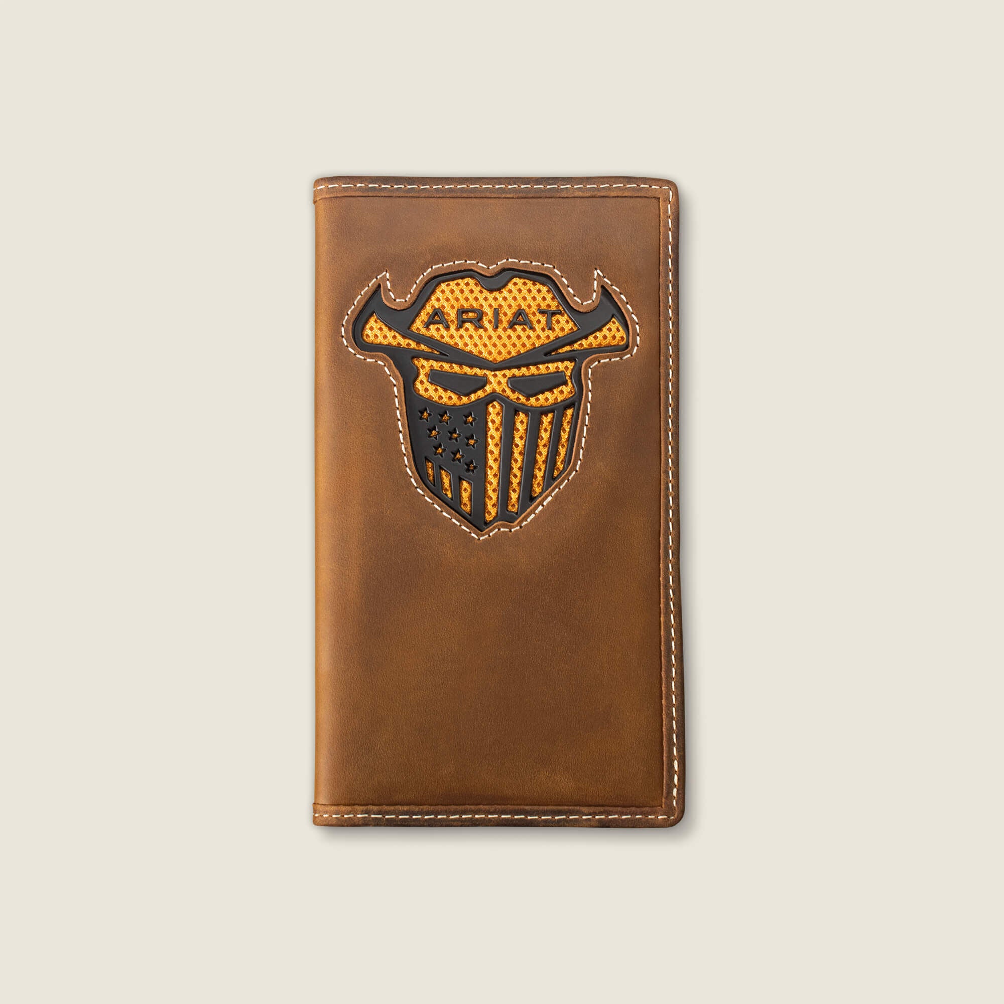 Men Work Roughneck Label Canvas Trifold Wallet | Ariat near me