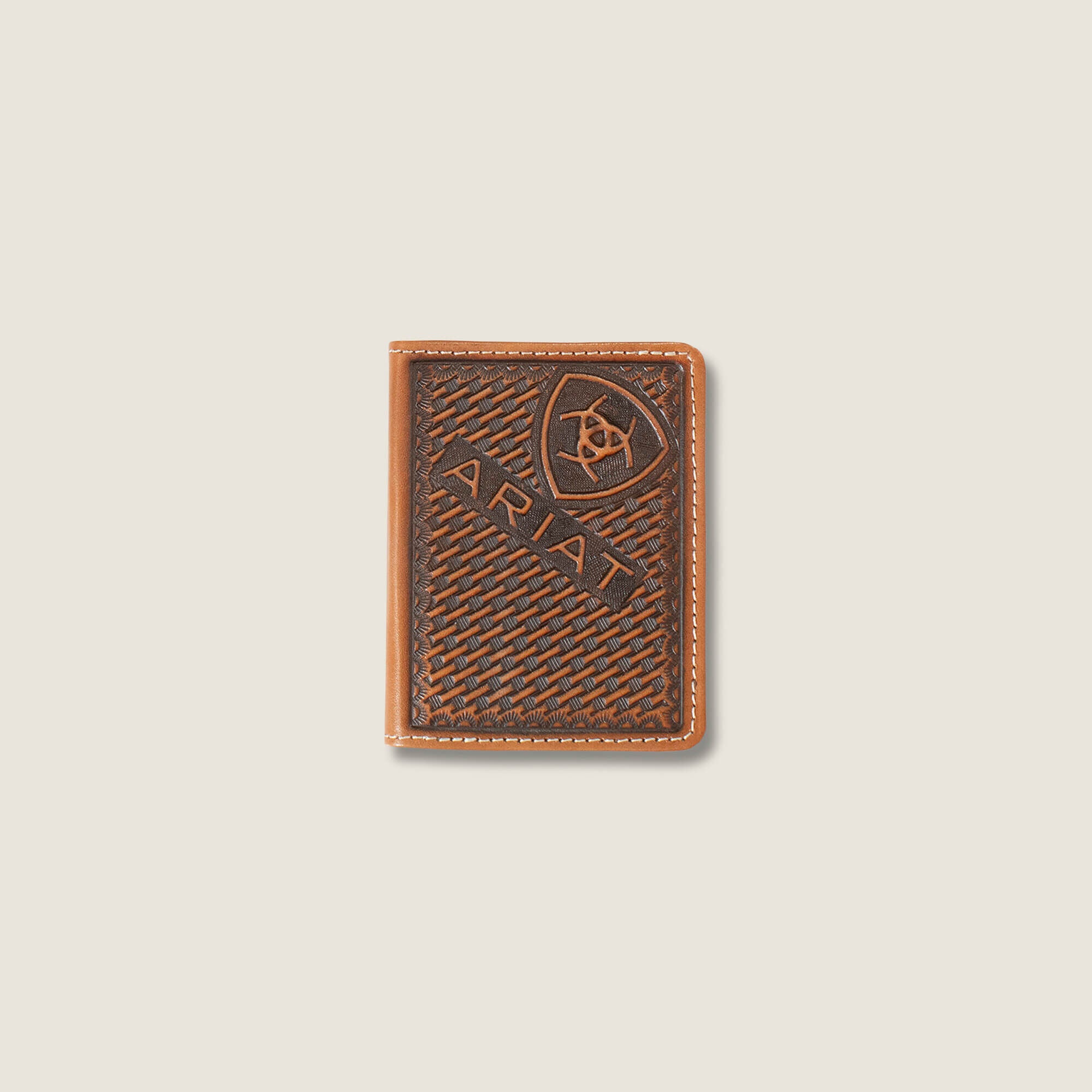 Men Weaved Bifold Wallet | Ariat on sale