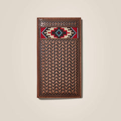Men Rodeo Wallet Beaded Basketweave | Ariat Discount