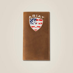 Men Flag Shield Rodeo Wallet | Ariat us