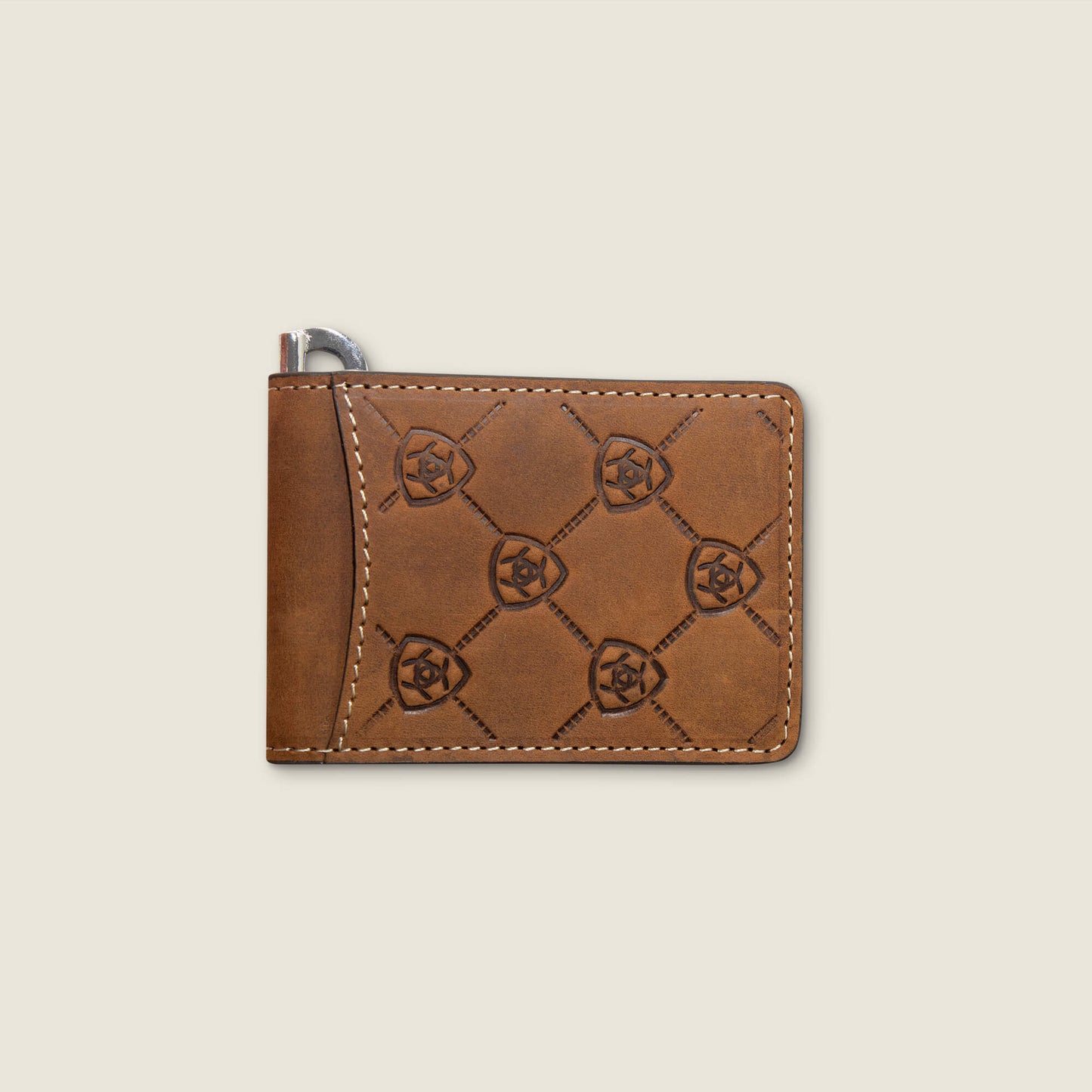 Men Ariat Logo Print Money Clip Wallet | Ariat Online
