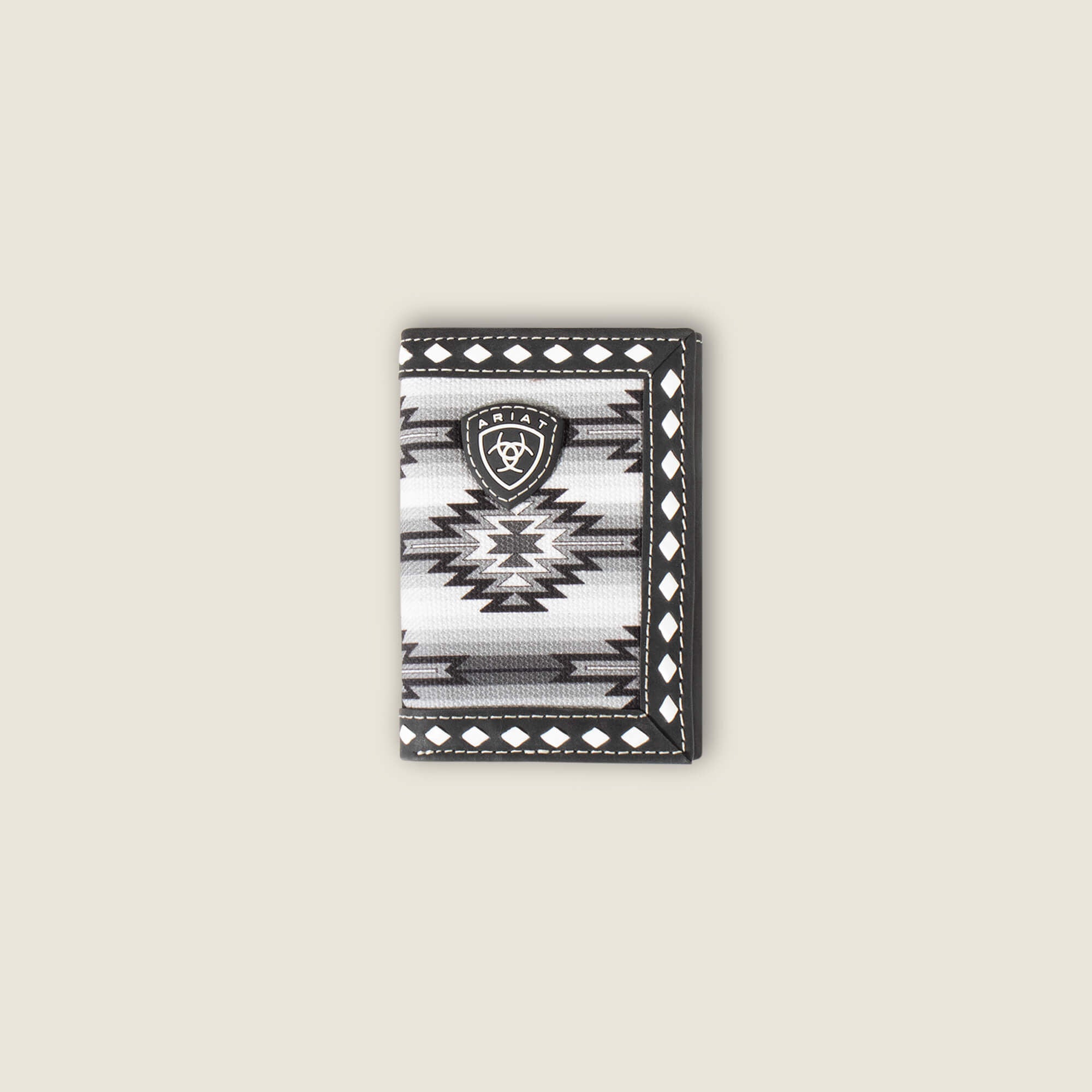 Men Southwest Diamond Trifold Wallet | Ariat on sale