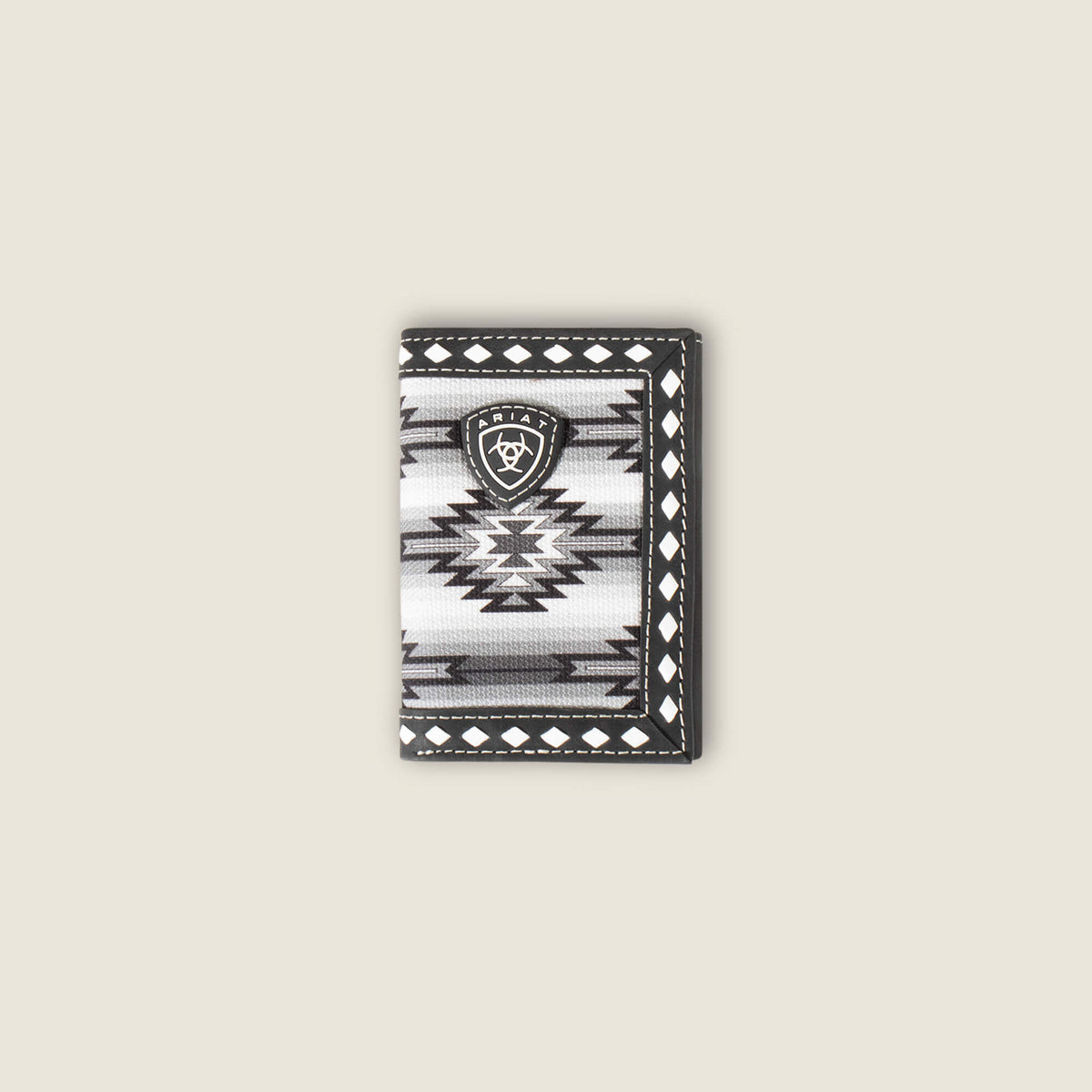 Men Southwest Diamond Trifold Wallet | Ariat on sale