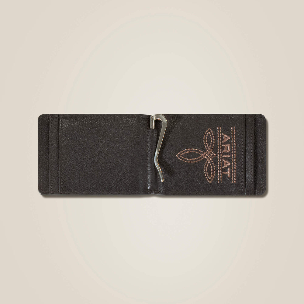 Men Flag Shield Clip Wallet | Ariat near me