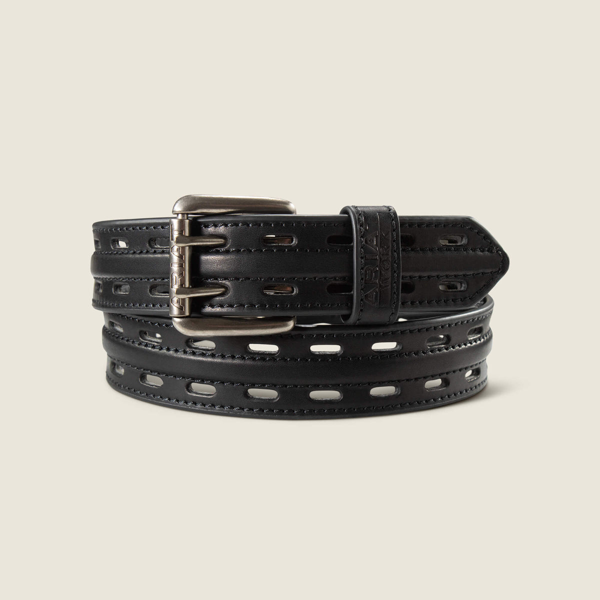Men Work Double Prong Belt | Ariat for sale