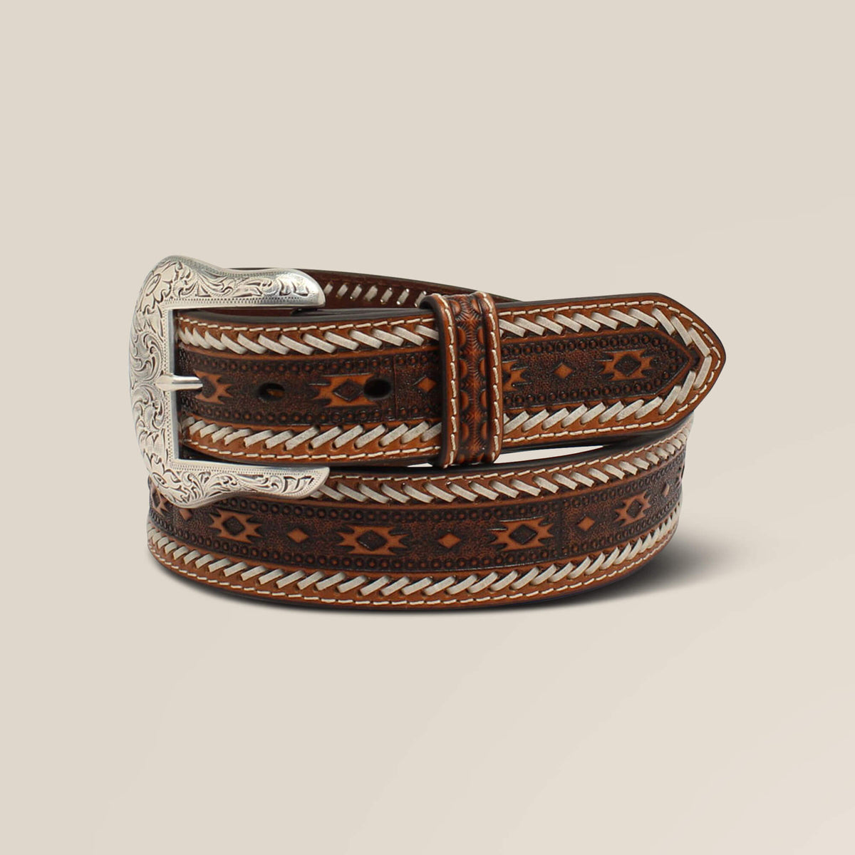 Men Whip Stitch Belt | Ariat