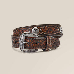 Men Western Star Medallion Belt | Ariat Outlet