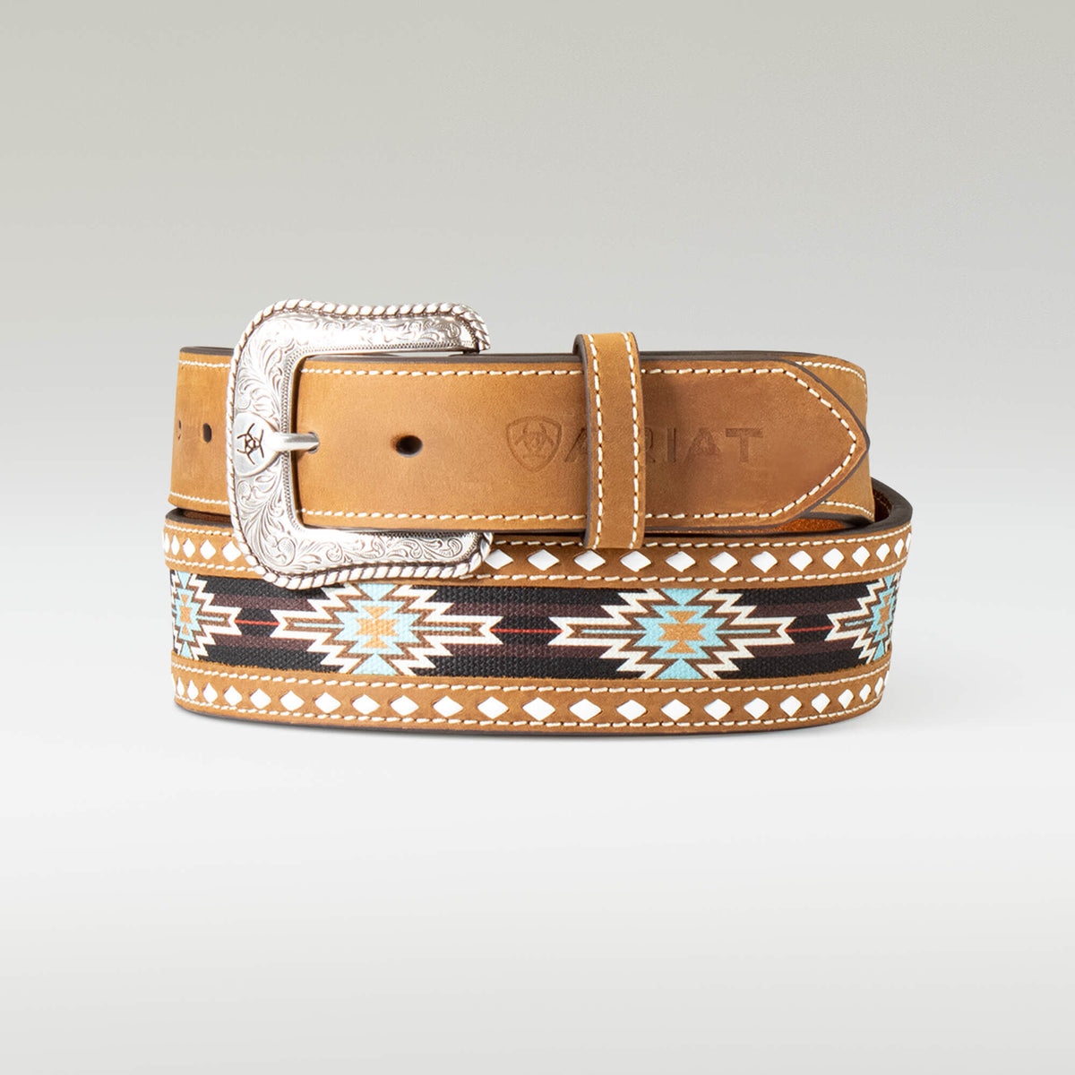 Men Southwest Diamond Belt | Ariat Discount