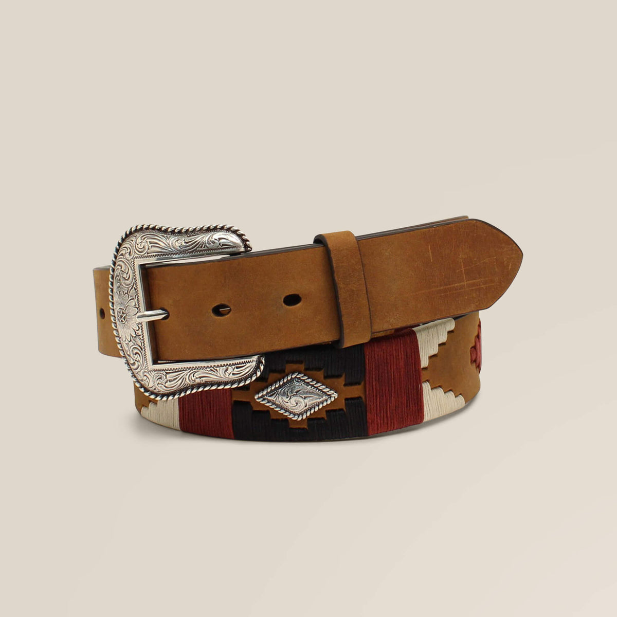 Men Diamond Embroidery Belt | Ariat near me