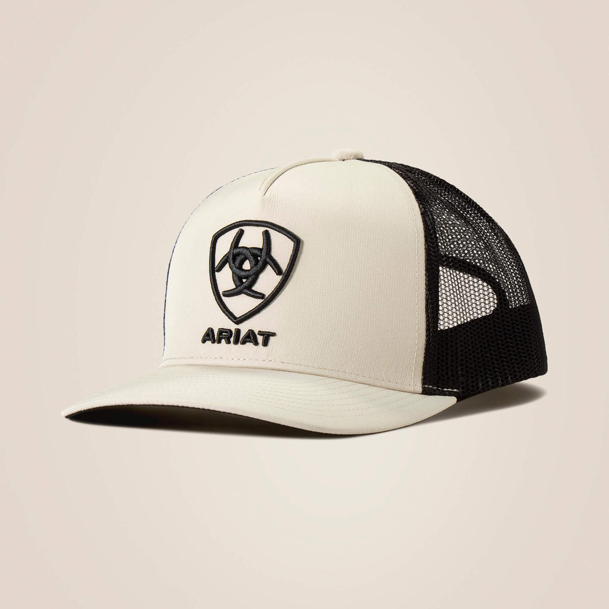 Men Black Logo Patch Cap | Ariat Outlet