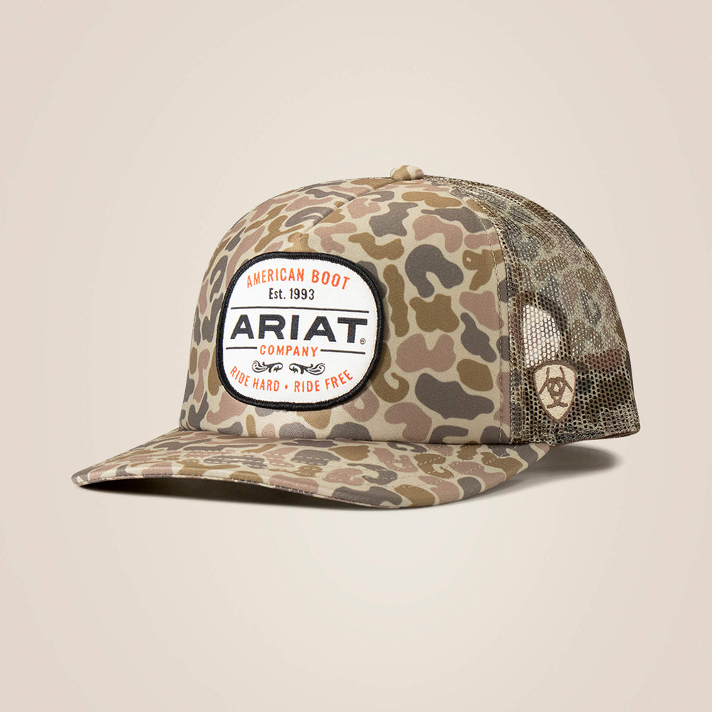 Men Logo Camo Cap | Ariat on sale