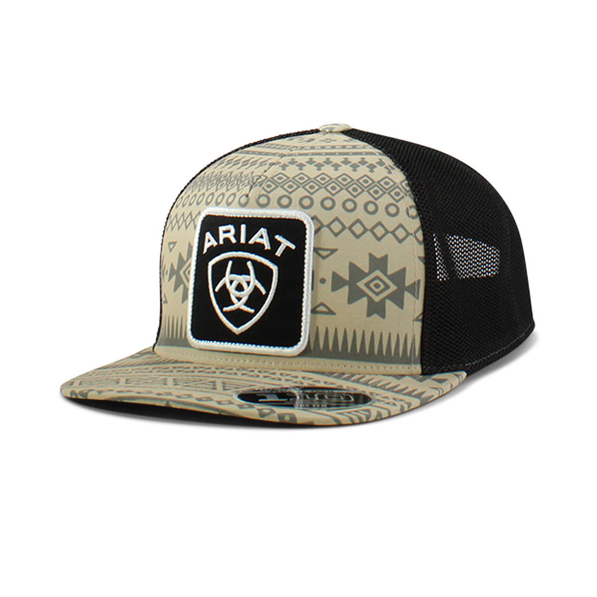 Men southwest print logo patch cap | Ariat