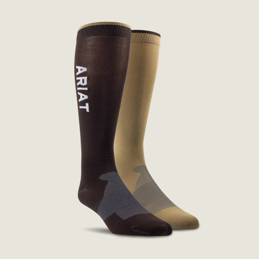 Men|Women AriatTEK Essential Performance Sock 2 Pair Multi Color Pack | Ariat Discount