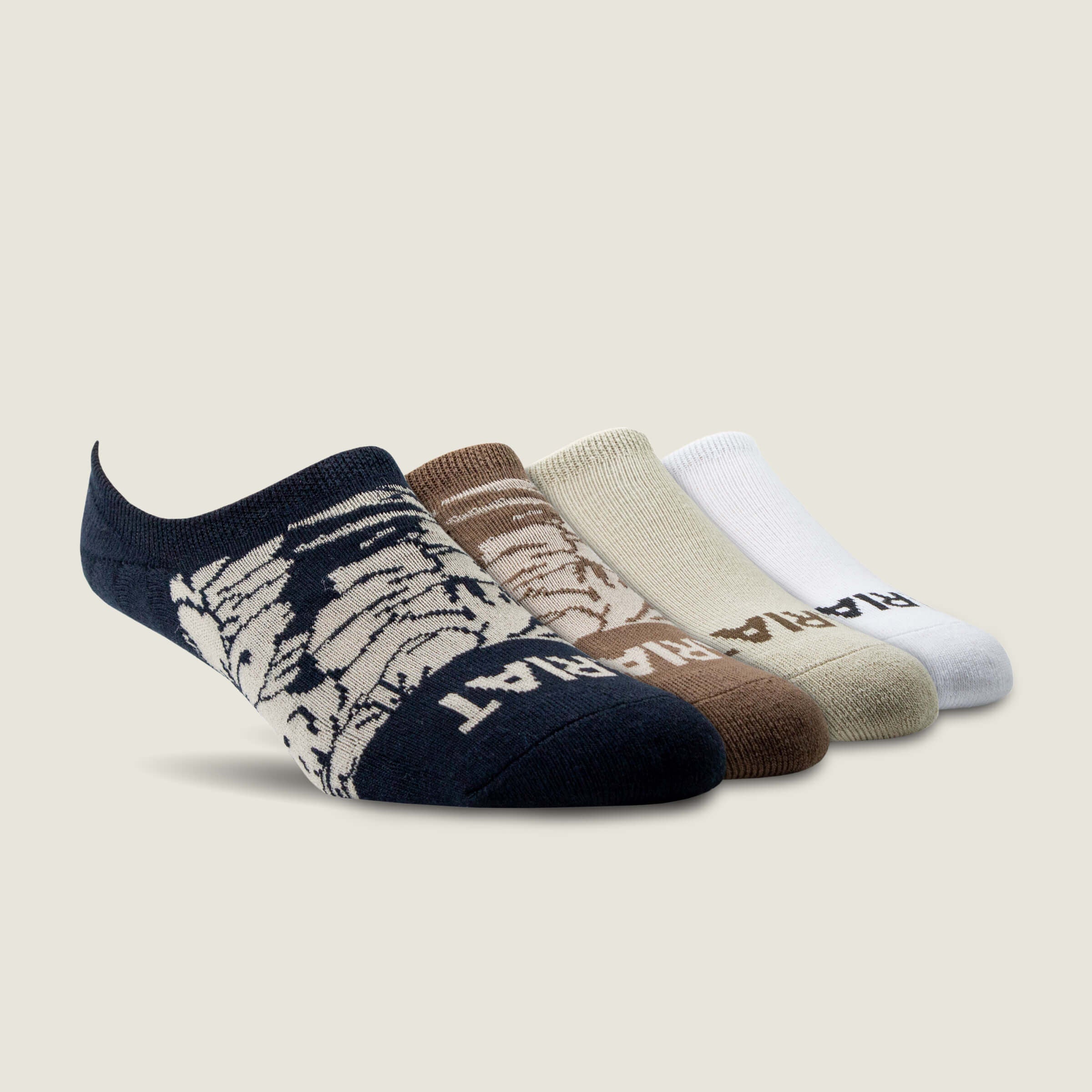 Men Hilo No Slip No Show Sock 4 Pair Multi Color Pack | Ariat Discount