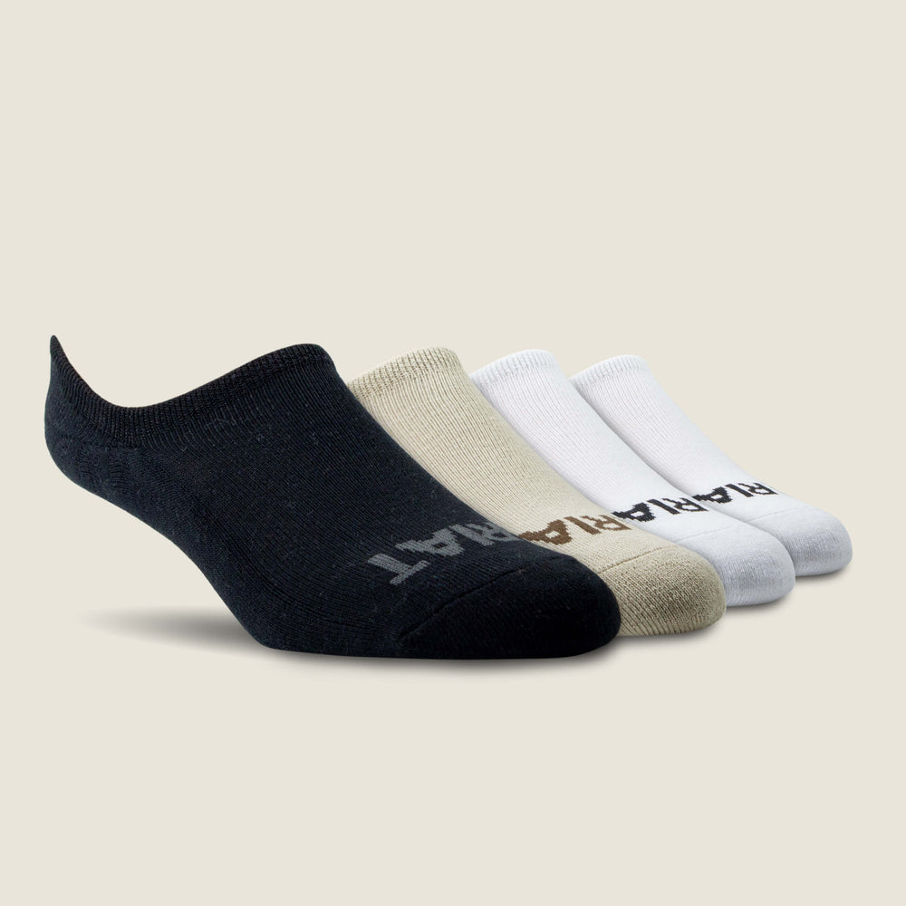Men Hilo No Slip No Show Sock 4 Pair Multi Color Pack | Ariat Discount