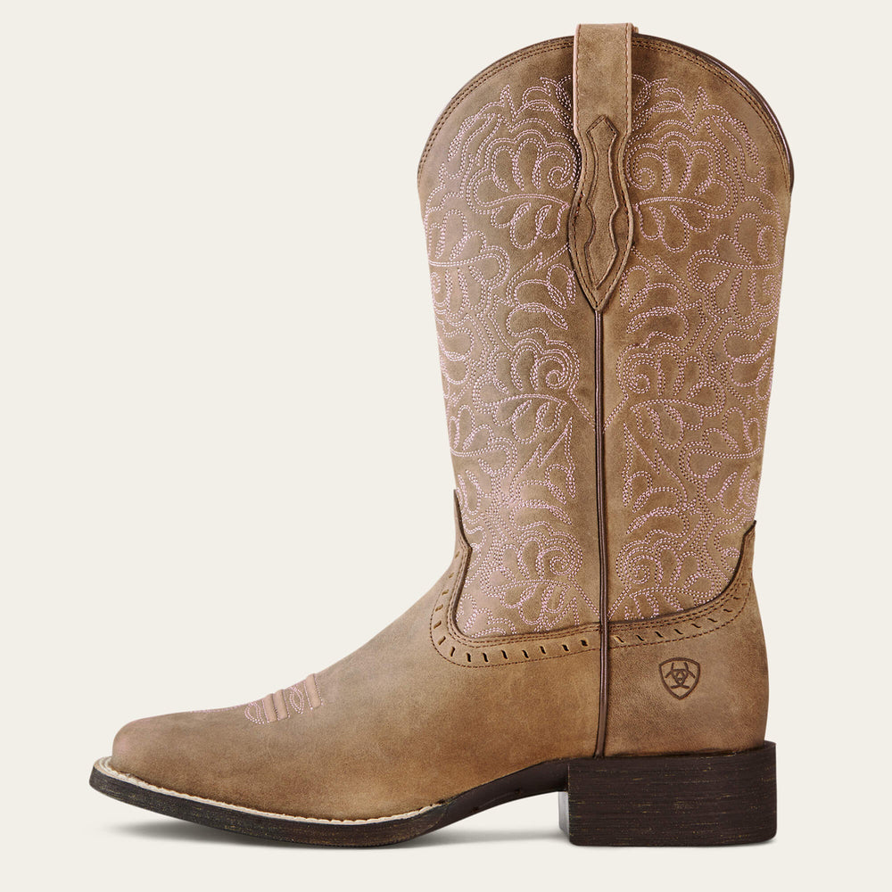 Women Round Up Remuda Wide Square Toe Western Boot | Ariat Online