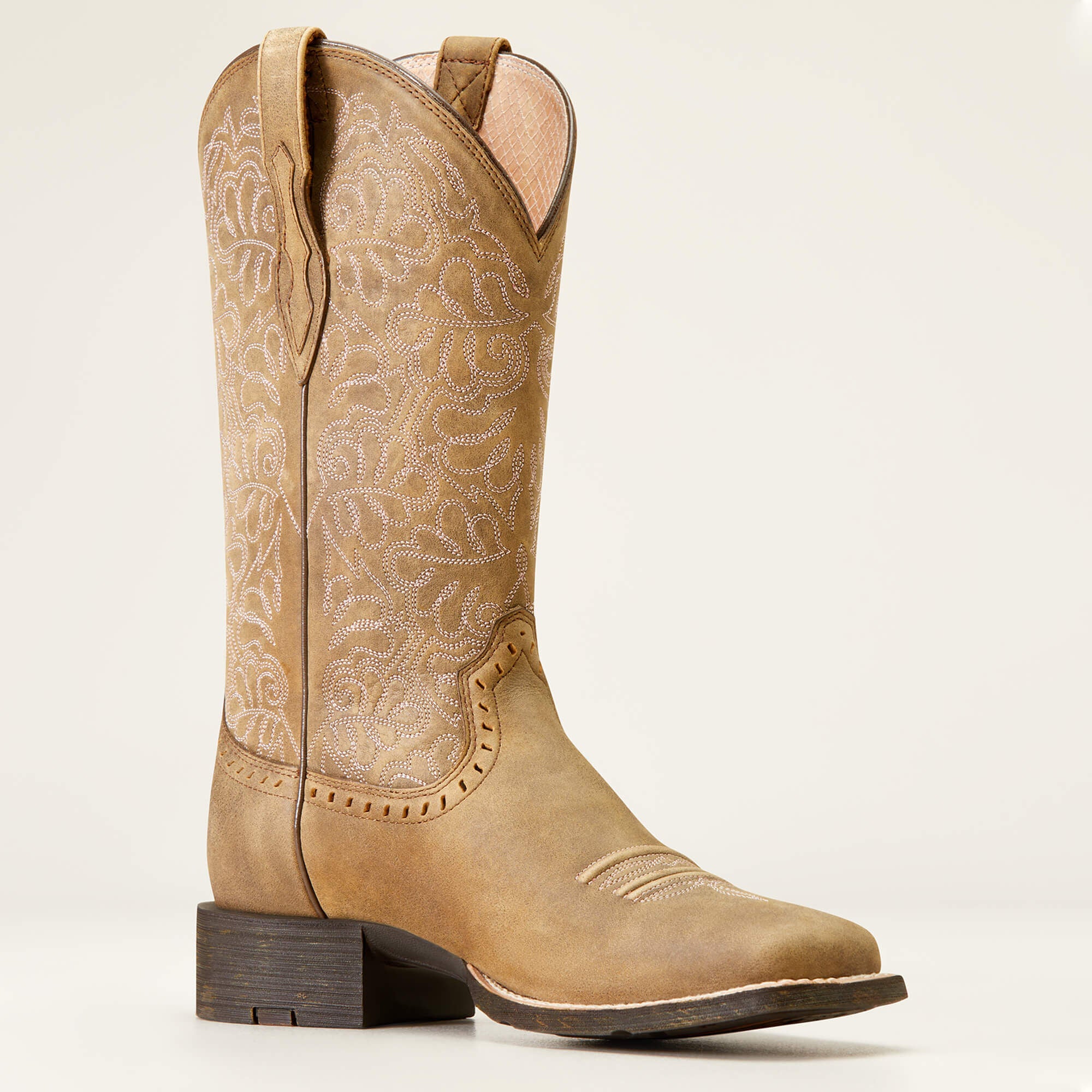 Women Round Up Remuda Wide Square Toe Western Boot | Ariat Online