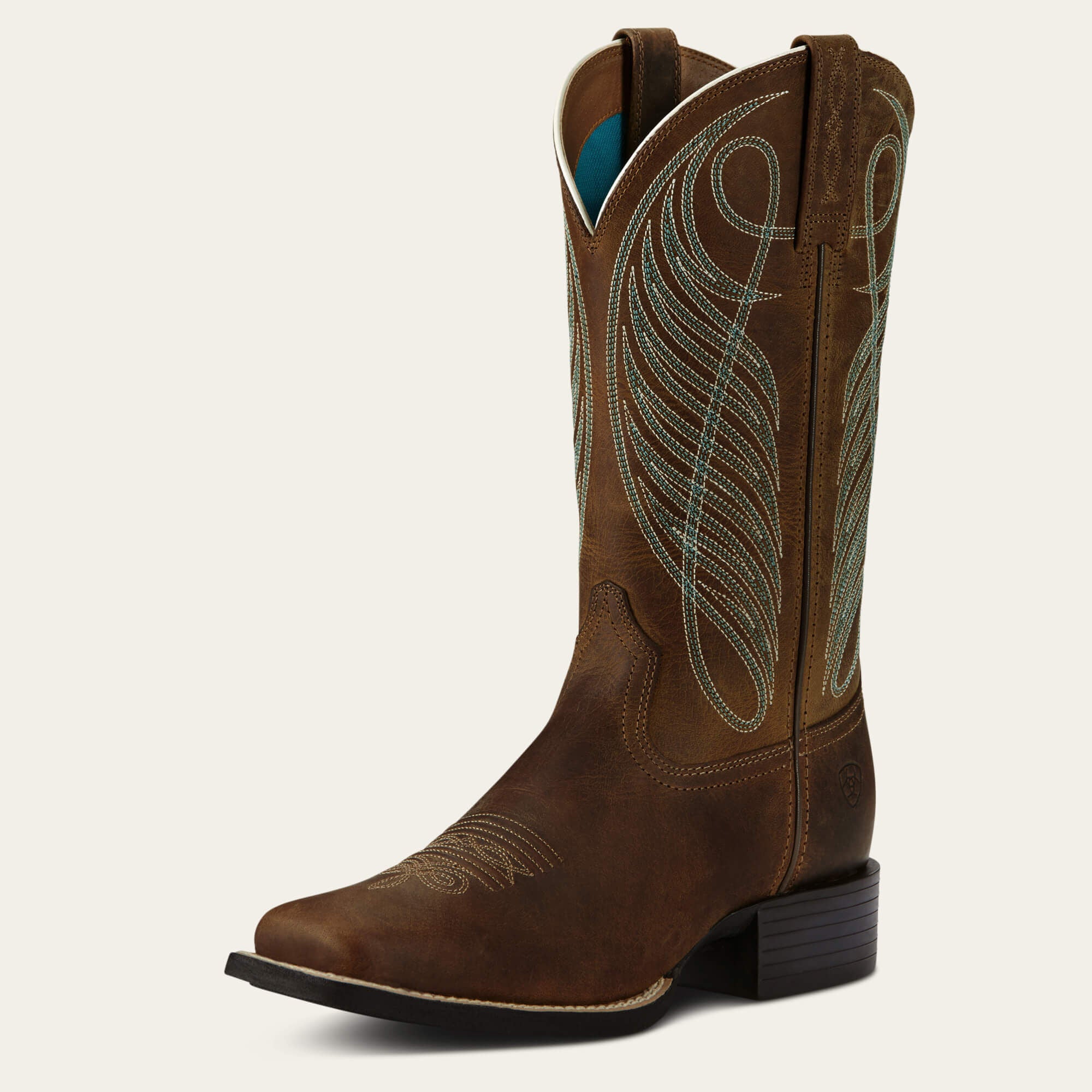Women|Trends Round Up Wide Square Toe Western Boot | Ariat for sale