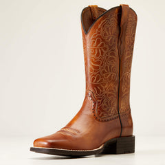 Women Round Up Remuda Wide Square Toe Western Boot | Ariat