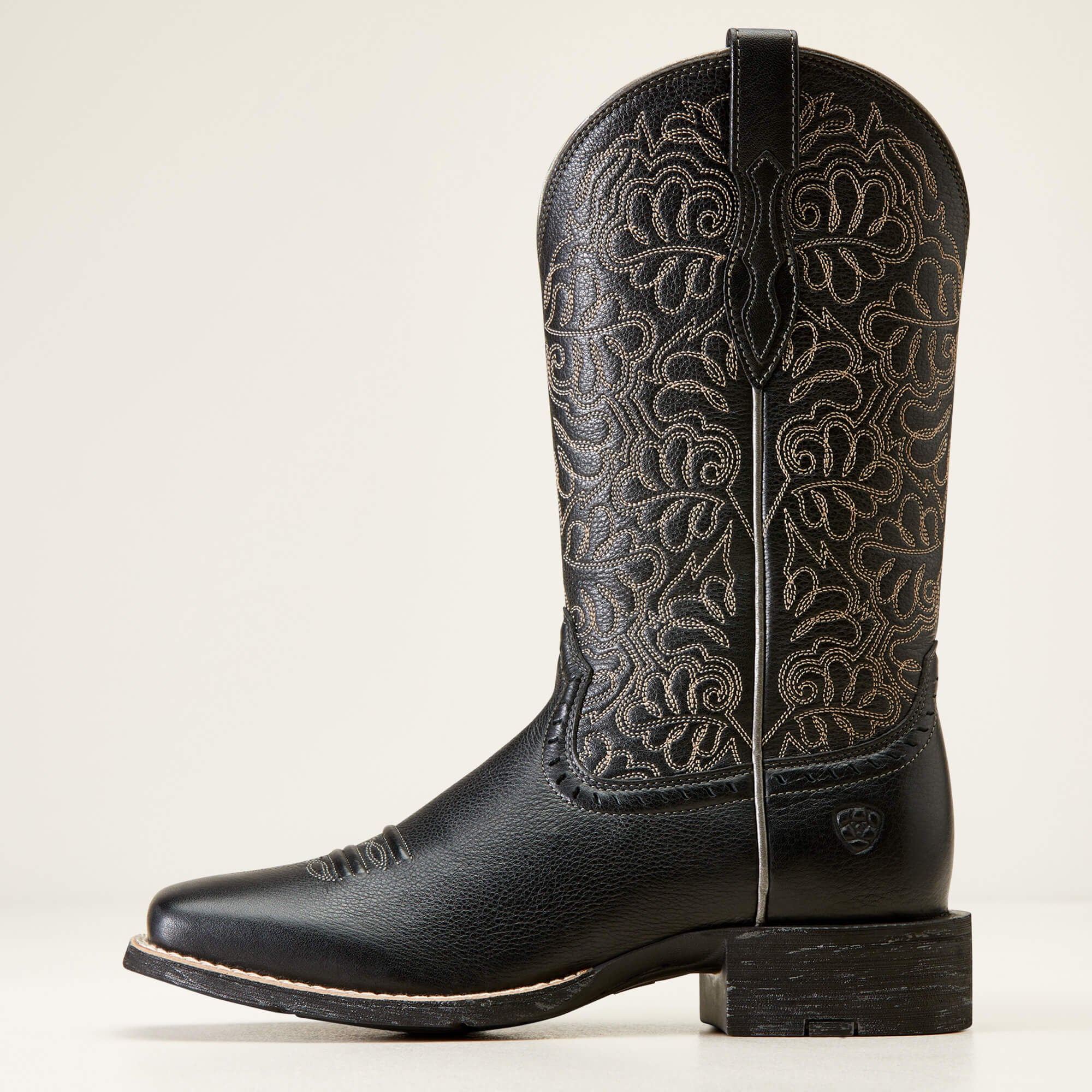 Women Round Up Remuda Wide Square Toe Western Boot | Ariat Discount