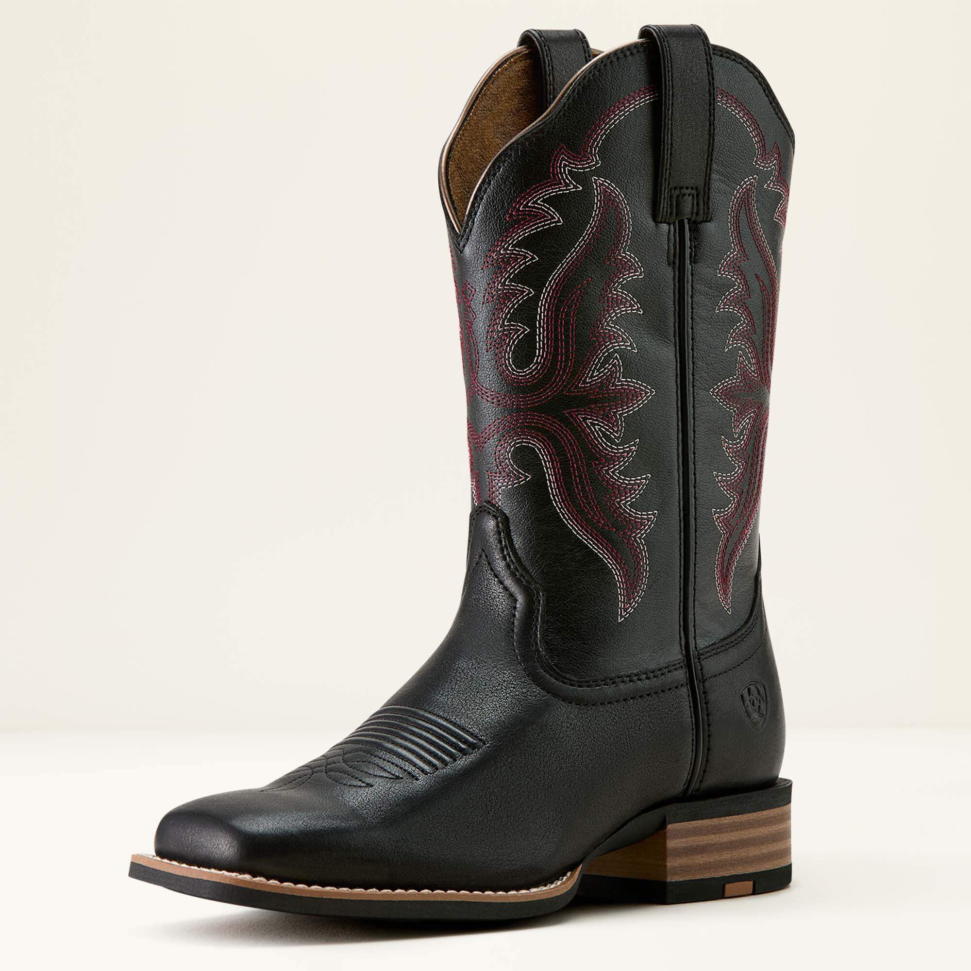 Women Olena Wide Square Toe Western Boot | Ariat Discount