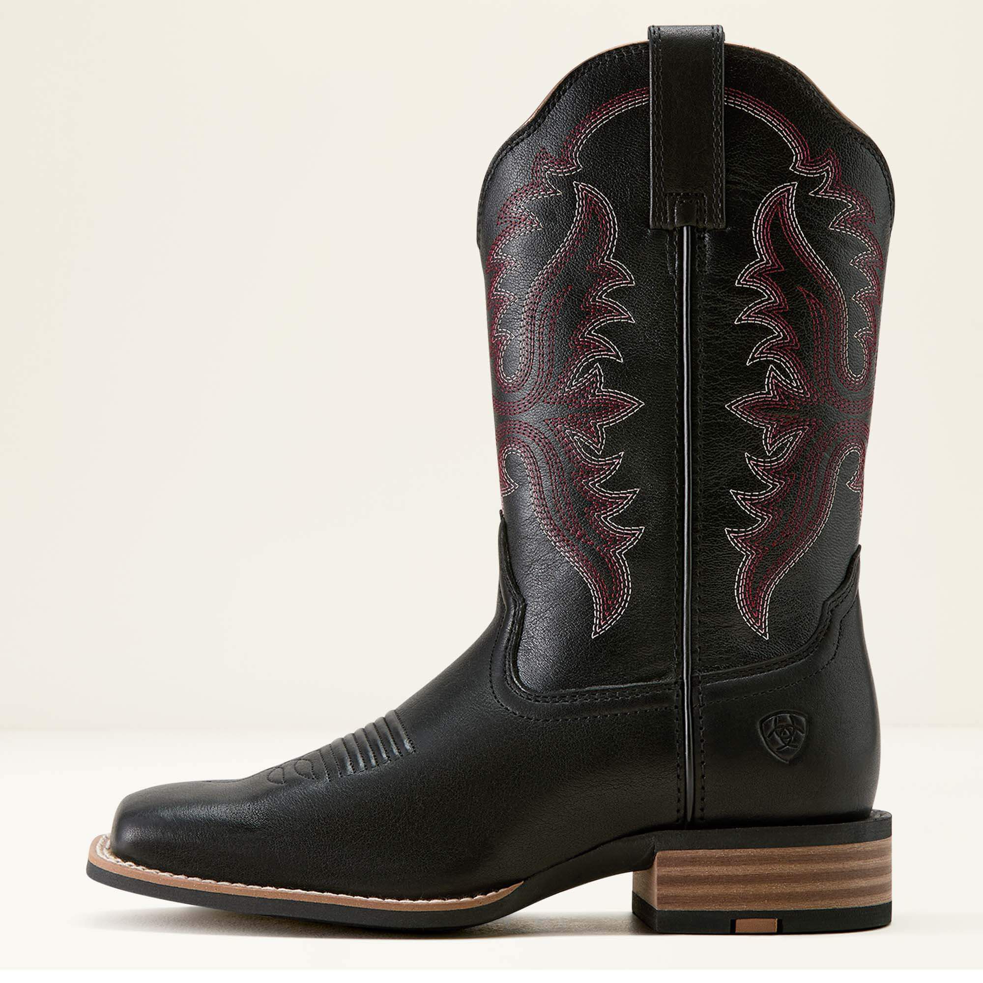 Women Olena Wide Square Toe Western Boot | Ariat Discount