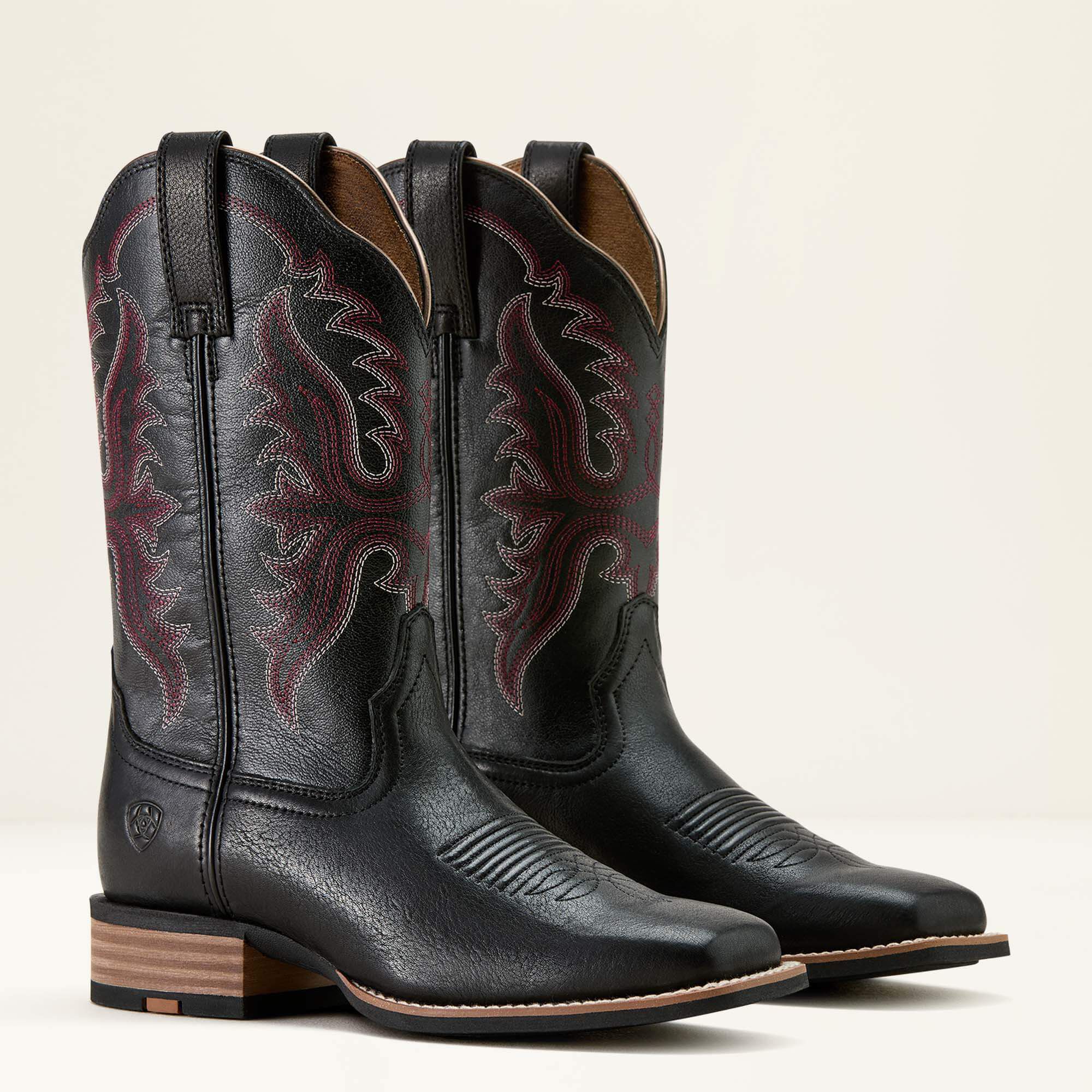 Women Olena Wide Square Toe Western Boot | Ariat Discount