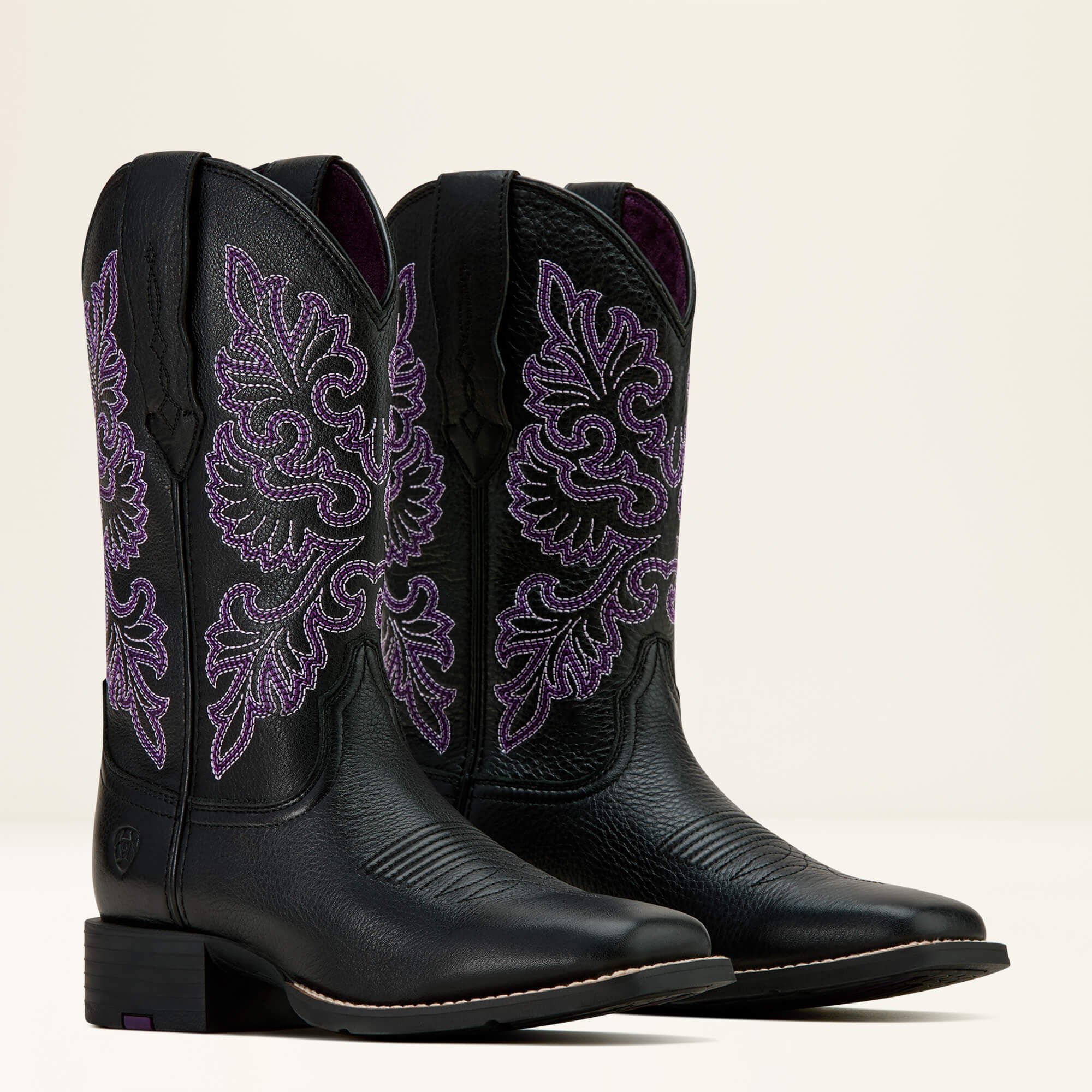 Women Round Up StretchFit Wide Square Toe Western Boot | Ariat for sale