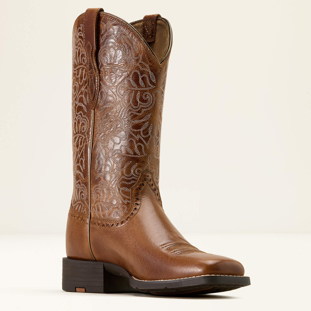 Women|Trends Round Up Remuda Wide Square Toe Western Boot | Ariat Discount