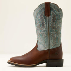 Women Hybrid Ranchwork Wide Square Toe Western Boot | Ariat Online