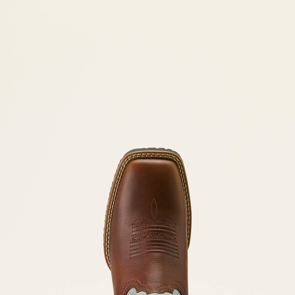 Women Hybrid Ranchwork Wide Square Toe Western Boot | Ariat Online