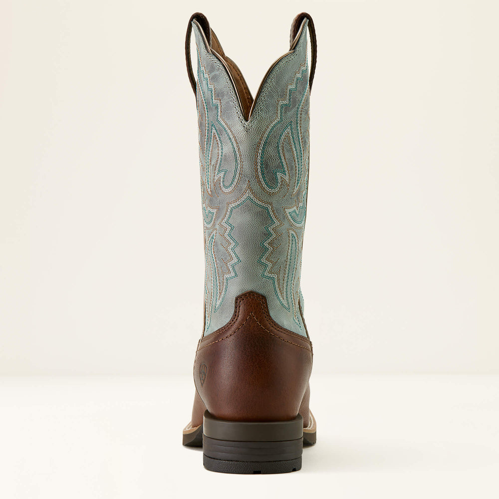 Women Hybrid Ranchwork Wide Square Toe Western Boot | Ariat Online
