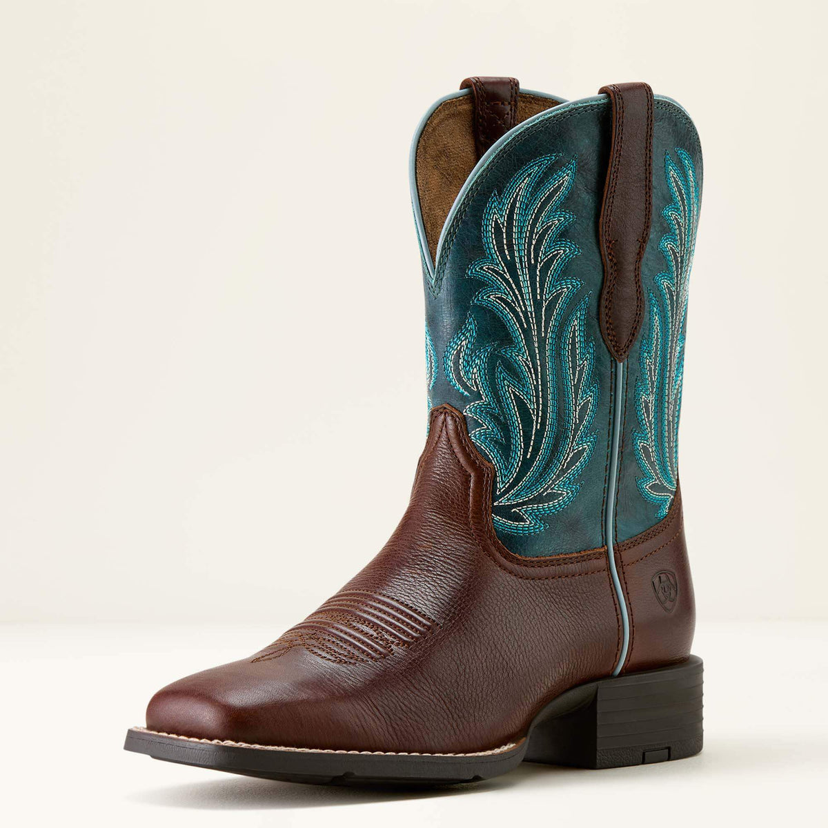 Women Round Up Filly Wide Square Toe Western Boot | Ariat