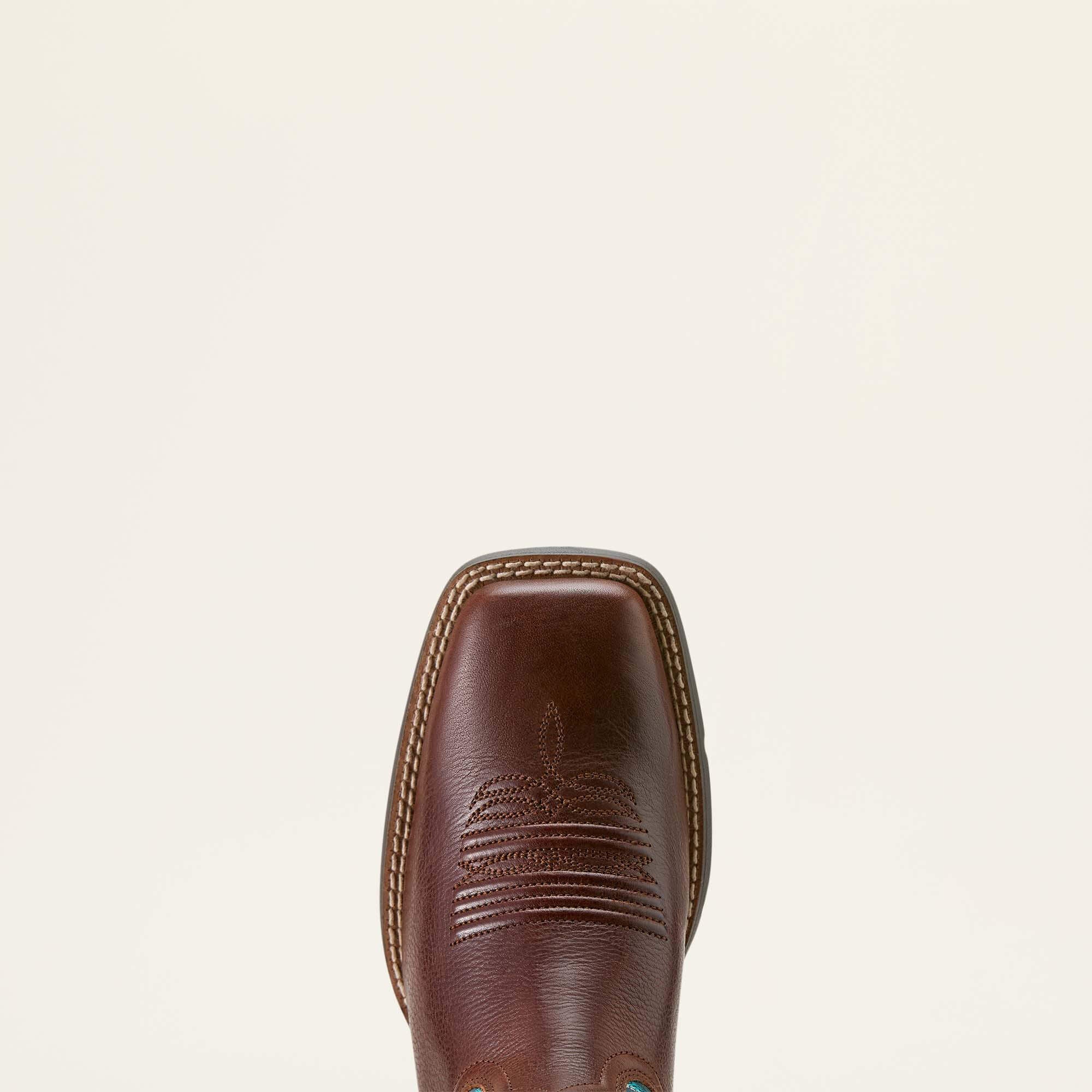 Women Round Up Filly Wide Square Toe Western Boot | Ariat