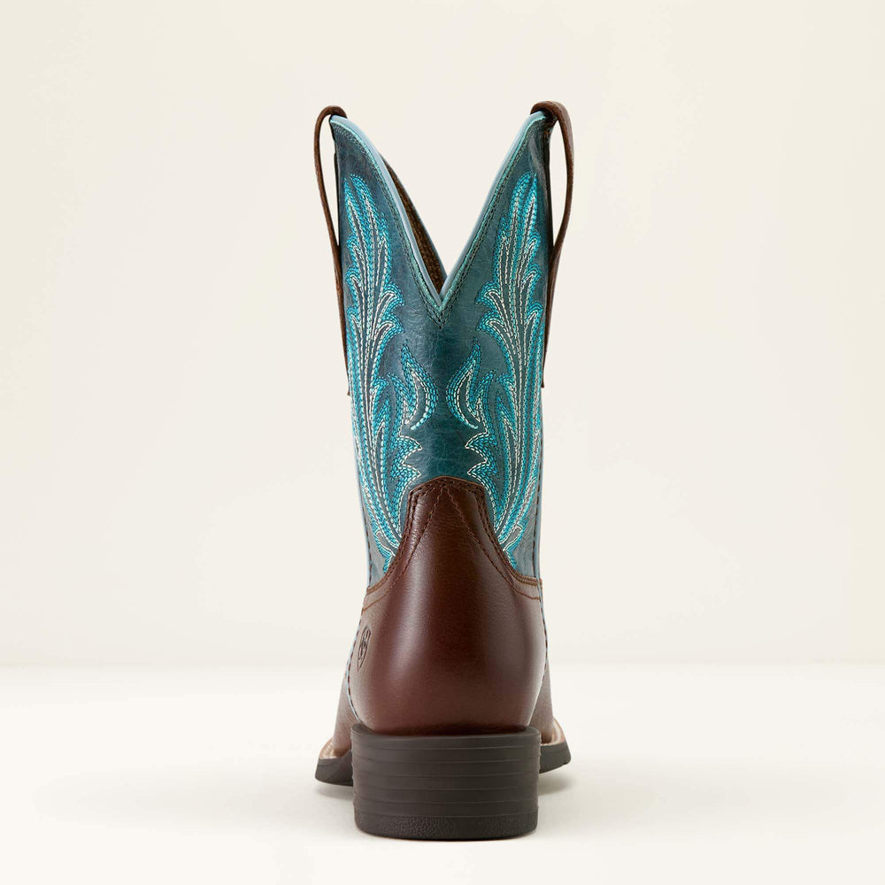 Women Round Up Filly Wide Square Toe Western Boot | Ariat