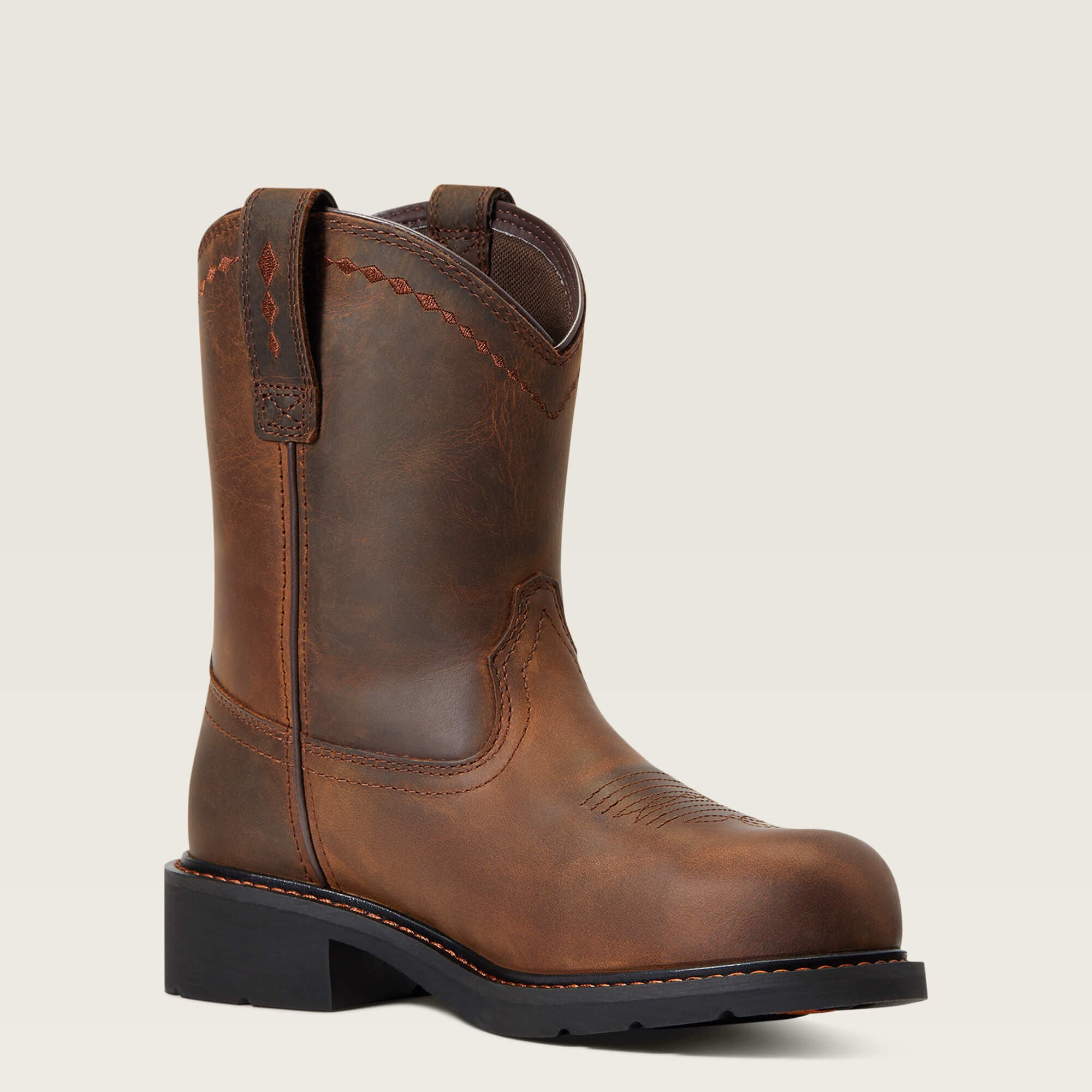 Women Fatbaby Work Pull-On Steel Toe Work Boot | Ariat Online