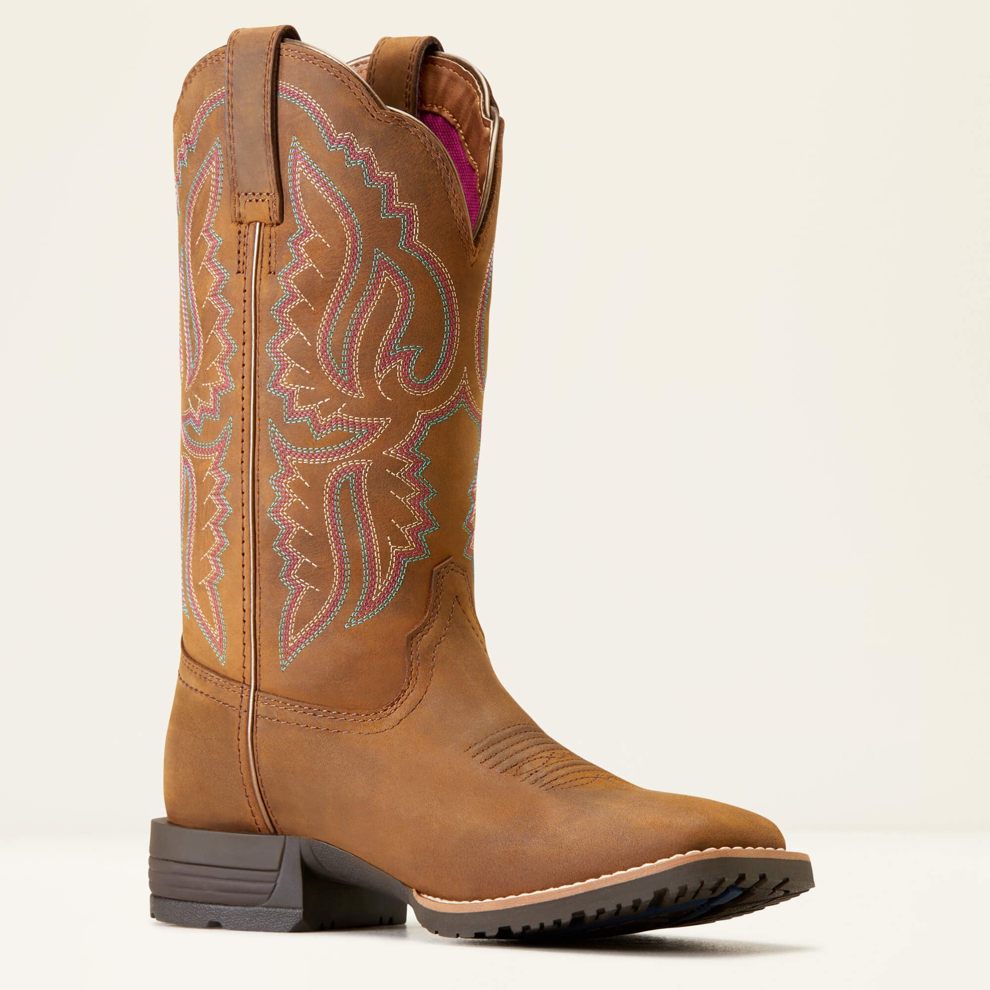 Women Hybrid Ranchwork Wide Square Toe Western Boot | Ariat Outlet