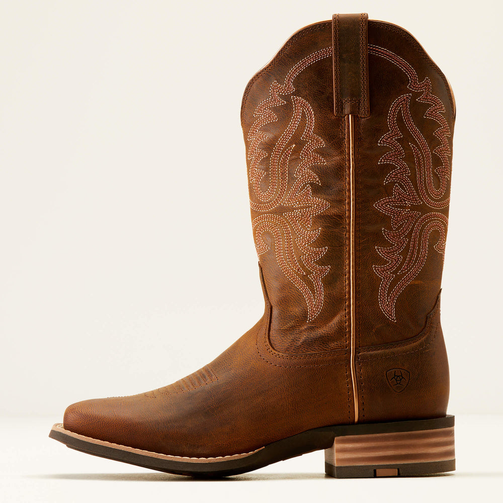 Women Olena Wide Square Toe Western Boot | Ariat on sale