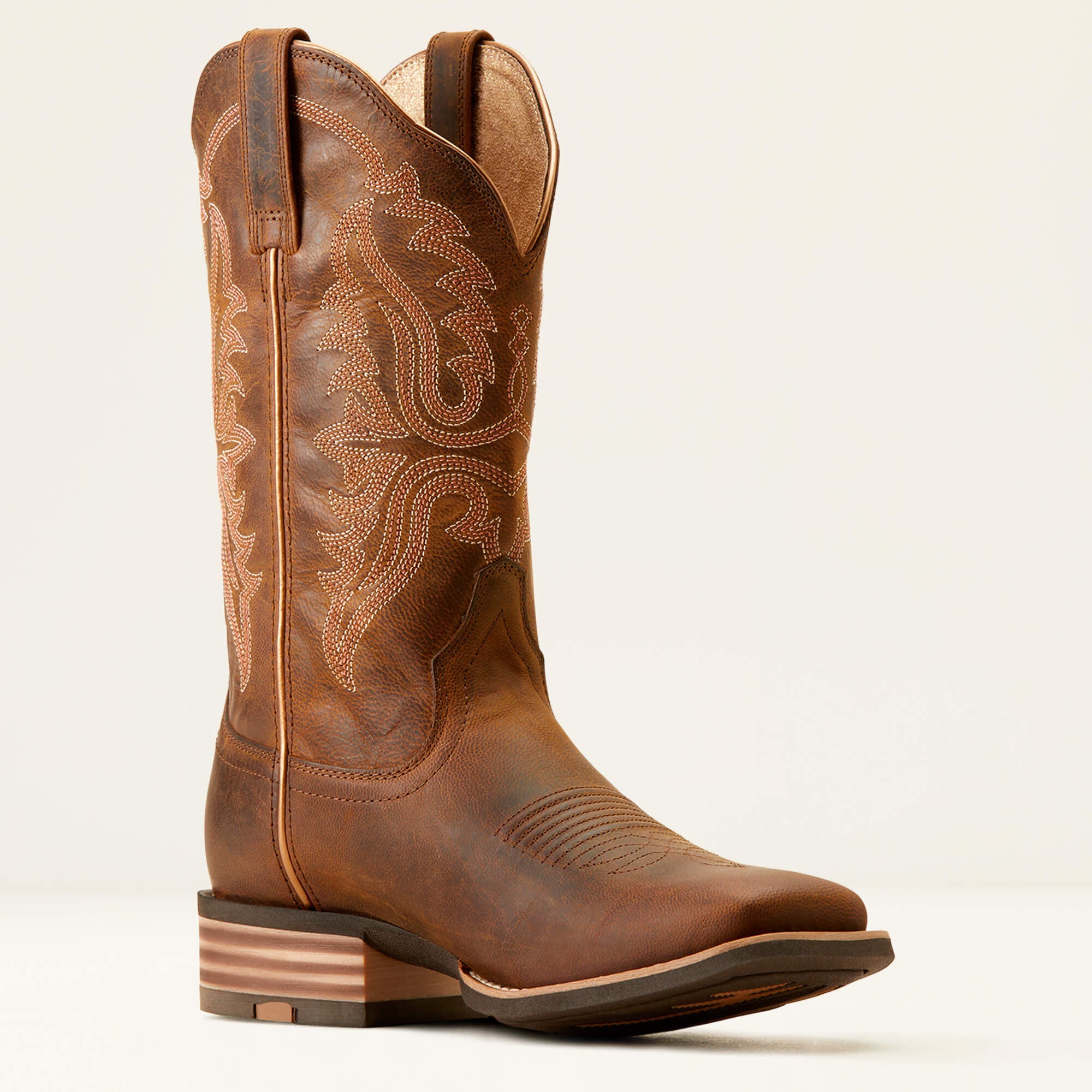 Women Olena Wide Square Toe Western Boot | Ariat on sale
