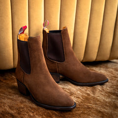 Women|Trends Bench Made Eleanor Almond Toe Chelsea Boot | Ariat near me