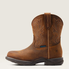 Women Anthem Round Toe Shortie Waterproof Western Boot | Ariat Online