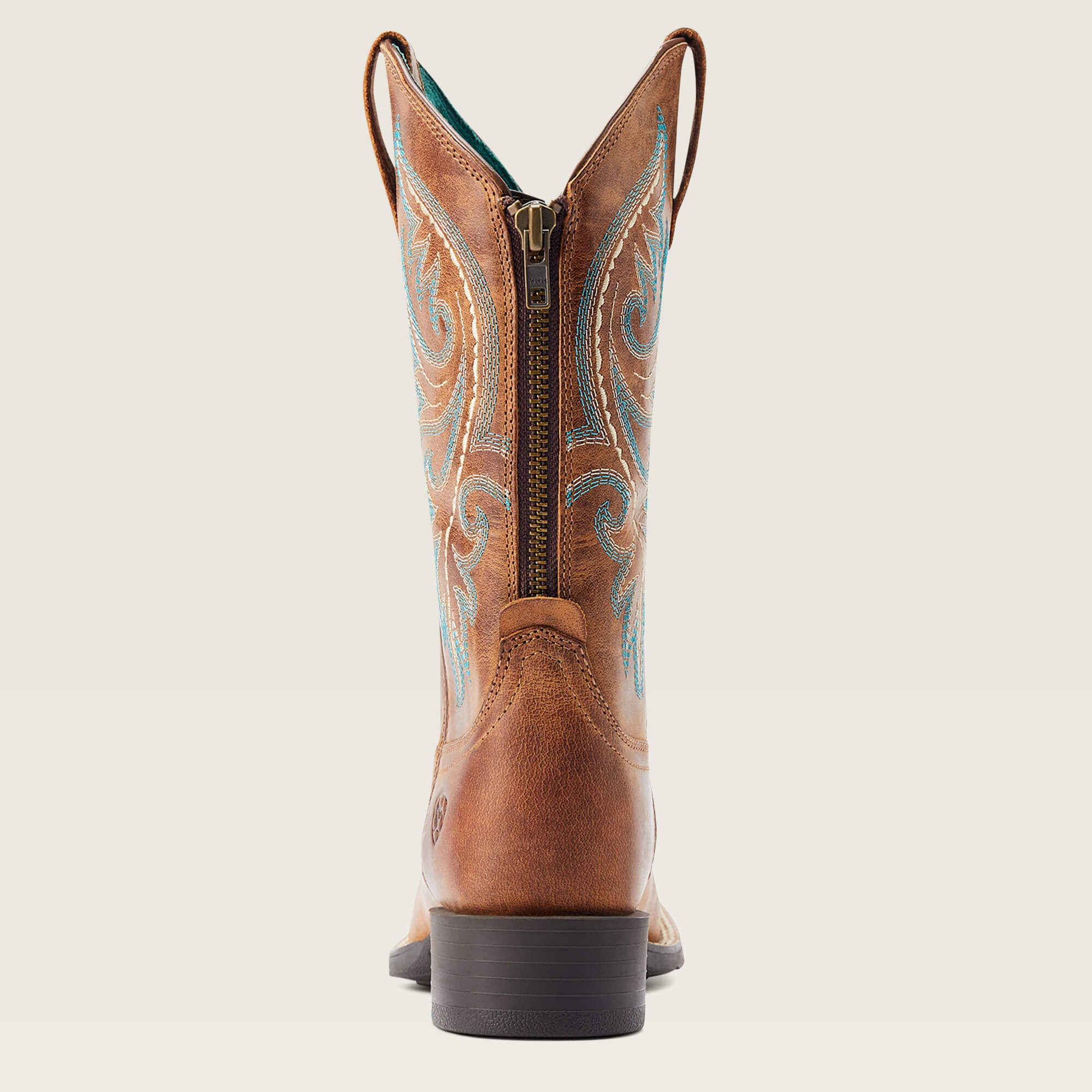 Women Round Up Back Zip Western Boot | Ariat us
