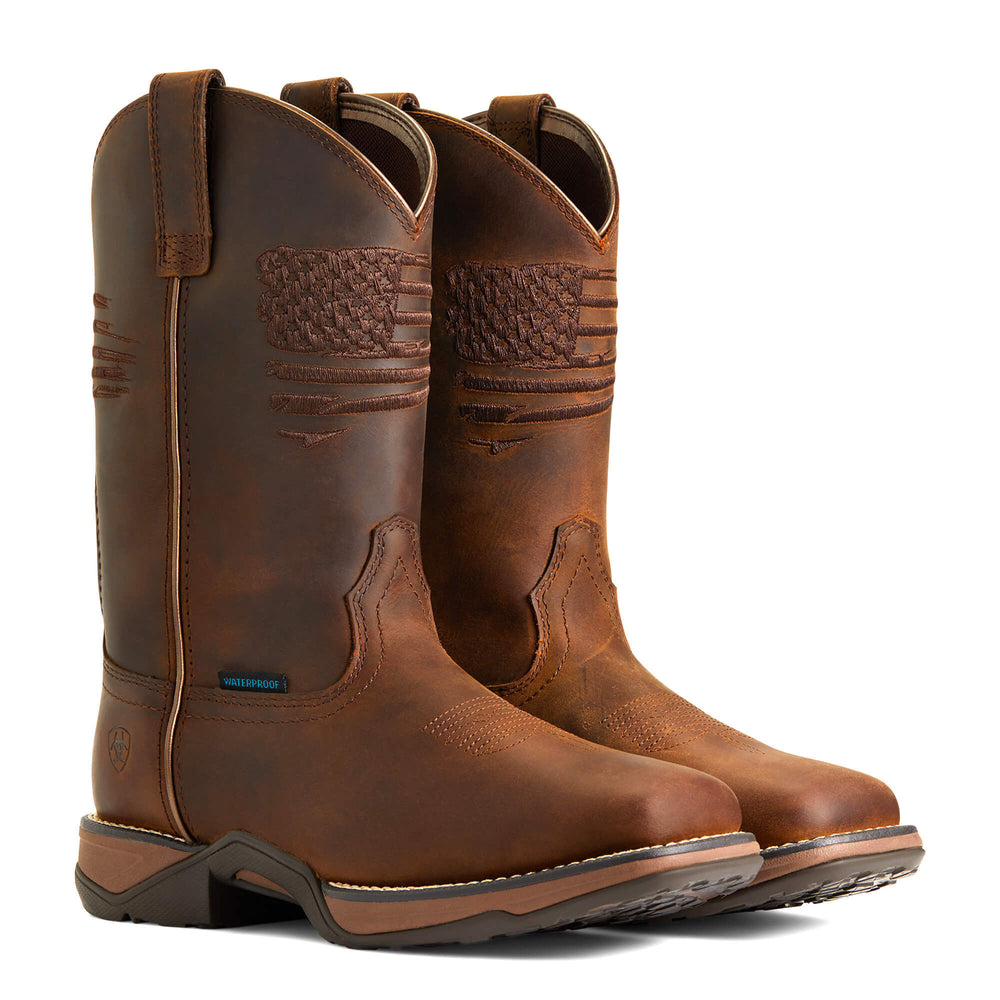 Women Anthem Patriot Waterproof Composite Toe Work Boot | Ariat